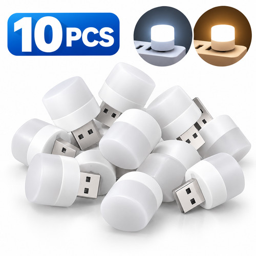 10x usb led nachtlicht - usb,