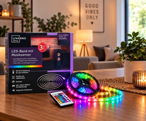 Led band backlight tv - led,