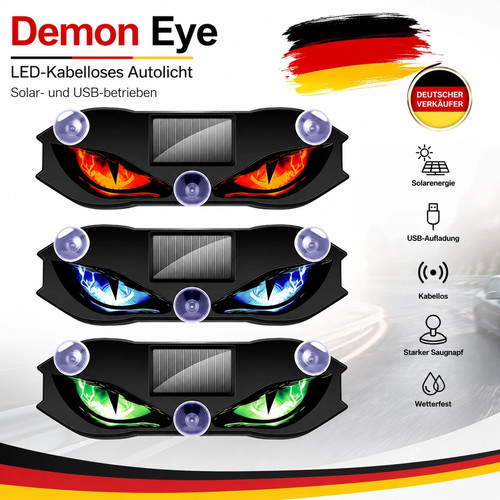 3pcs demon eye led - 3pcs,