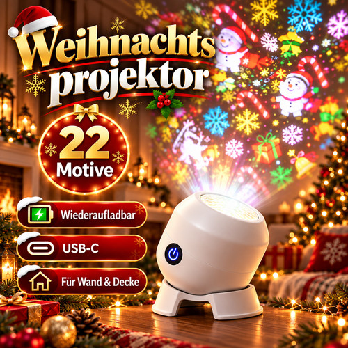 Weihnachtsprojektor motive - 22,