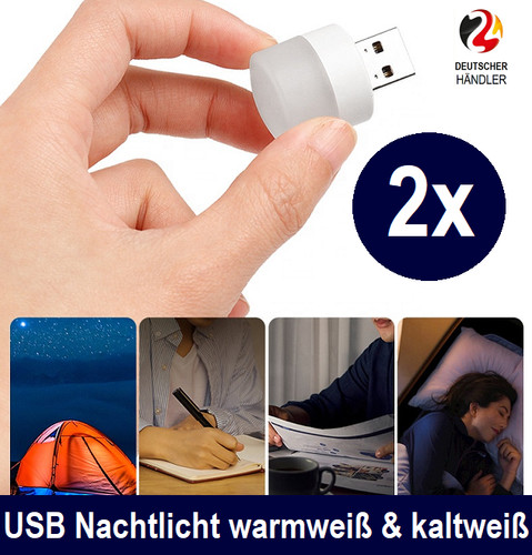 Nachtlicht usb led lampe - usb,