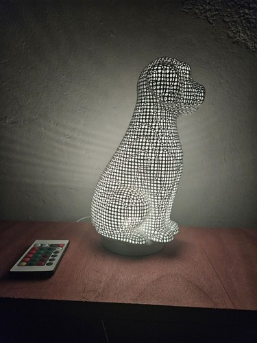 Hund led lampe - hund,