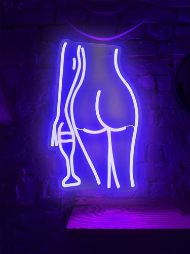 Neon led schild licht - licht, wand