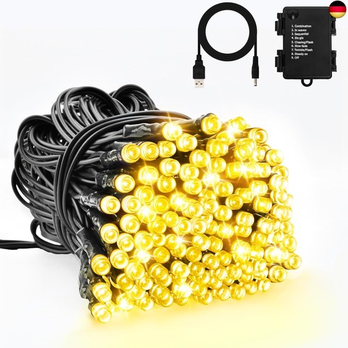 Lichterkette batterie 50 - batterie,, 5m