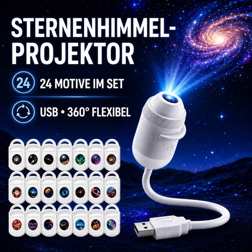 Galaxy projektor in 1 - in,