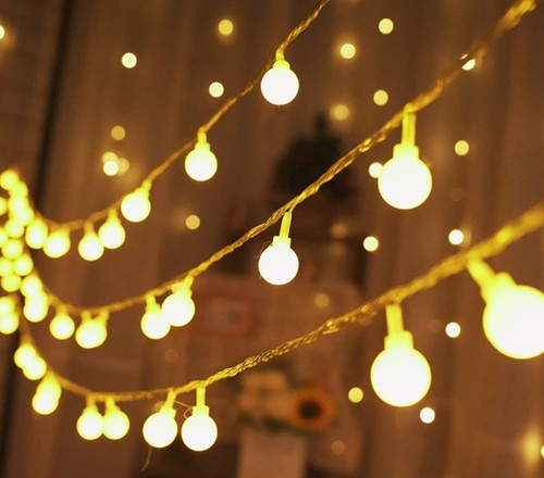 Usb led kugel lichterkette - usb,