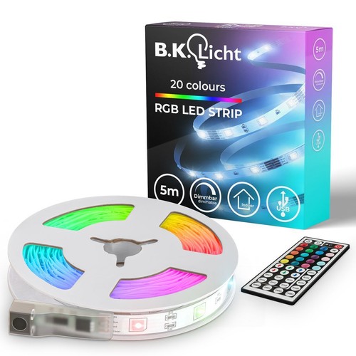 Led band usb streifen - 5m, rgb