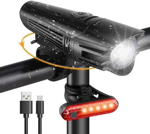 Led fahrradlicht set stvzo - set,
